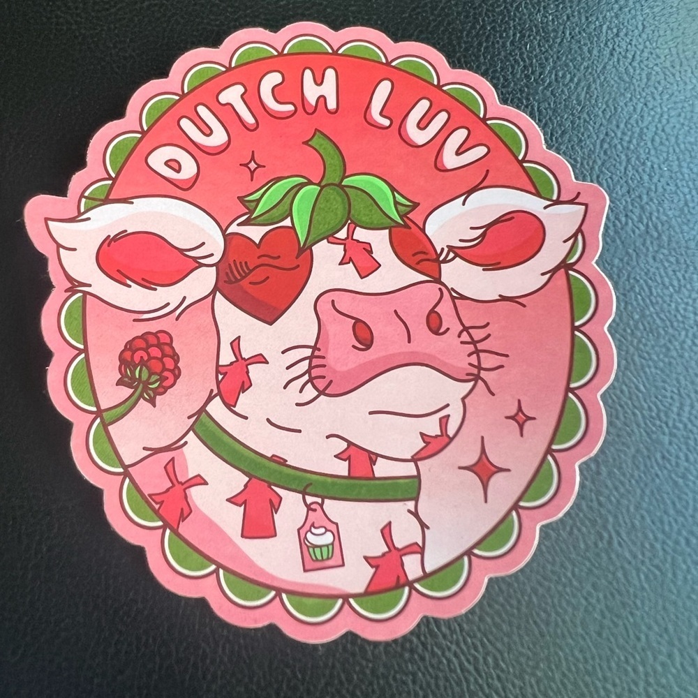 Valentines Dutch Bros Sticker! - Picture 3 of 3